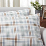 Plaid Flannel Cotton Classic Modern Farmhouse Pillowcases, Set of 2