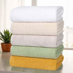 Superior Playa Zero Twist Cotton Medium Weight Soft 12 Piece Towel Set