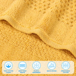 Superior Playa Zero Twist Cotton Medium Weight Soft 12 Piece Towel Set