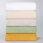Superior Playa Zero Twist Cotton Medium Weight Soft 8 Piece Towel Set