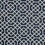 Printed Honey Comb Grommet Traditional Sheer Curtain Panel Set