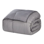 Superior Reversible All Season Down Alternative Stripe Bed Blanket