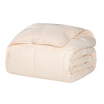 Superior Reversible All Season Down Alternative Stripe Bed Blanket