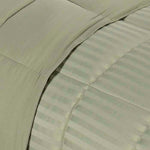 Superior Reversible All Season Down Alternative Stripe Bed Blanket