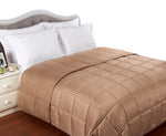 Superior Reversible All Season Down Alternative Stripe Bed Blanket