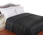 Superior Reversible All Season Down Alternative Stripe Bed Blanket