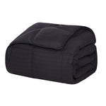 Superior Reversible All Season Down Alternative Stripe Bed Blanket