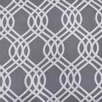 Ribbon Trellis Washable Room Darkening Blackout Curtains, Set of 2