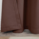 Blackout Curtains Rod Pocket Solid Room Darkening Set of 2