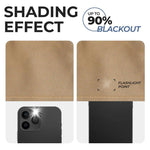 Blackout Curtains Rod Pocket Solid Room Darkening Set of 2