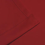 Blackout Curtains Rod Pocket Solid Room Darkening Set of 2