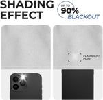 Blackout Curtains Rod Pocket Solid Room Darkening Set of 2
