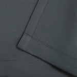 Blackout Curtains Rod Pocket Solid Room Darkening Set of 2