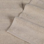 Roma Cotton Ribbed Textured Soft Absorbent 12 Piece Assorted Towel Set