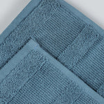 Superior Roma Cotton Ribbed Soft Highly Absorbent Hand Towel Set of 6