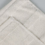Superior Roma Cotton Ribbed Soft Highly Absorbent Hand Towel Set of 6