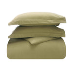 100% Cotton Flannel Solid Fuzzy Warm Duvet Cover Set