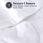 100% Cotton Flannel Solid Fuzzy Warm Duvet Cover Set