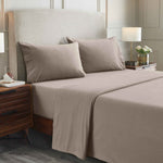 100% Cotton Flannel Solid Deep Pocket Sheet Set
