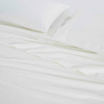 100% Cotton Flannel Solid Deep Pocket Sheet Set