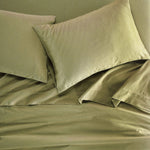 100% Cotton Flannel Solid Deep Pocket Sheet Set