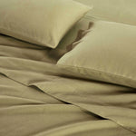 100% Cotton Flannel Solid Deep Pocket Sheet Set