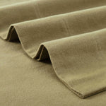100% Cotton Flannel Solid Deep Pocket Sheet Set