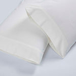Superior Rome Flannel Cotton Solid Fuzzy Pillowcases, Set of 2