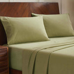 Superior Rome Flannel Cotton Solid Fuzzy Pillowcases, Set of 2