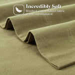 Superior Rome Flannel Cotton Solid Fuzzy Pillowcases, Set of 2
