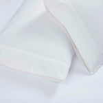 Superior Rome Flannel Cotton Solid Fuzzy Pillowcases, Set of 2
