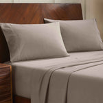 Superior Rome Flannel Cotton Solid Fuzzy Pillowcases, Set of 2