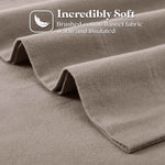 Superior Rome Flannel Cotton Solid Fuzzy Pillowcases, Set of 2