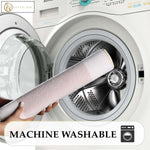 Superior Rome Modern Non-Slip Machine Washable Bathroom Bath Rug Set