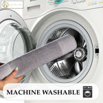 Superior Rome Modern Non-Slip Machine Washable Bathroom Bath Rug Set