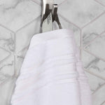 Superior Zero Twist Cotton Solid & Jacquard Floral 12 Piece Towel Set