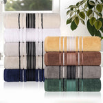 Superior Zero Twist Cotton Solid & Jacquard Floral 12 Piece Towel Set
