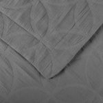 100% Cotton Matelassé Bedspread Set Lightweight Celtic Wedding Ring Jacquard (3-Piece)