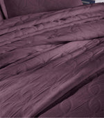 100% Cotton Matelassé Bedspread Set Lightweight Celtic Wedding Ring Jacquard (3-Piece)