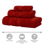 Superior Smart Dry Zero Twist Cotton Medium Weight 12 Piece Towel Set