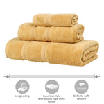 Superior Smart Dry Zero Twist Cotton Medium Weight 8 Piece Towel Set