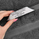 Superior Smart Dry Zero Twist Cotton Medium Weight 8 Piece Towel Set