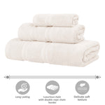 Superior Smart Dry Zero Twist Cotton Medium Weight 8 Piece Towel Set