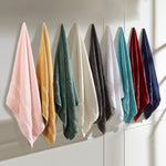 Superior Smart Dry Zero Twist Cotton Medium Weight 8 Piece Towel Set