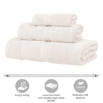 Superior Smart Dry Zero Twist Cotton Medium Weight 8 Piece Towel Set