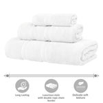 Superior Smart Dry Zero Twist Cotton Medium Weight 8 Piece Towel Set