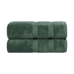 Superior Smart Dry Zero Twist Cotton Bath Sheets, Set of 2