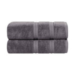 Superior Smart Dry Zero Twist Cotton Bath Sheets, Set of 2