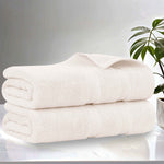 Superior Smart Dry Zero Twist Cotton Bath Sheets, Set of 2