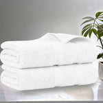 Superior Smart Dry Zero Twist Cotton Bath Sheets, Set of 2
